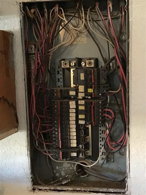 electrical box update|replacing a breaker box cost.